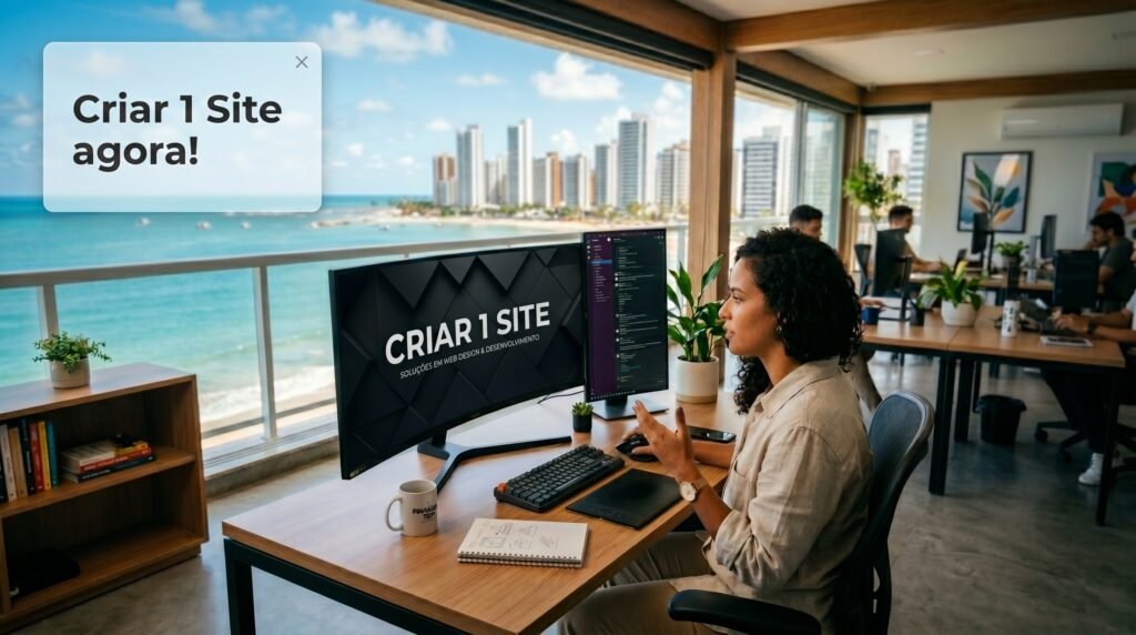criar um site